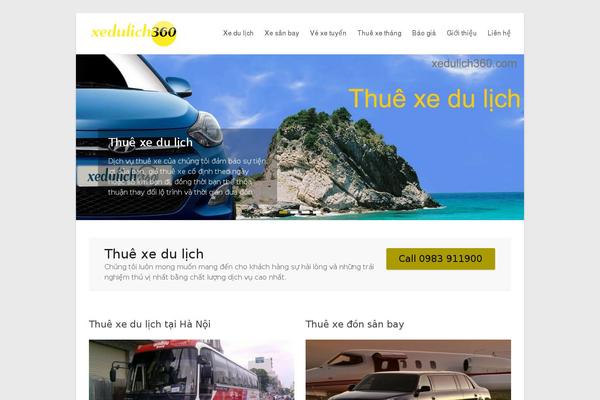 Spacious theme site design template sample