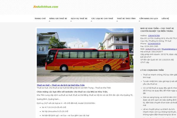 xedulichhue.com site used Thuexedulichhue