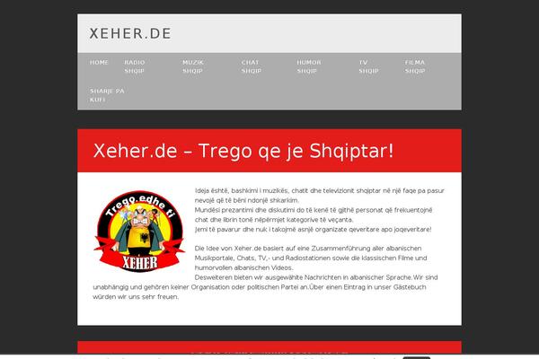 WP Barrister theme site design template sample