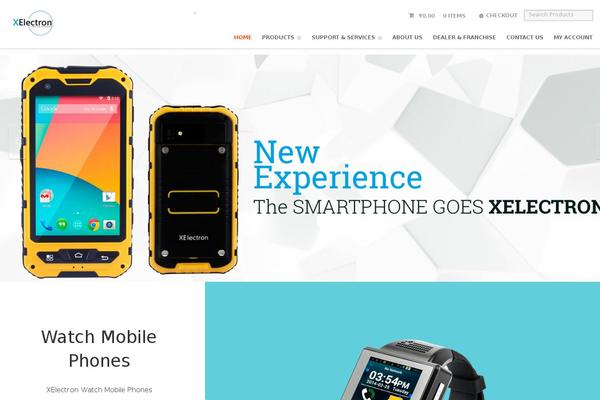 Mystile theme site design template sample