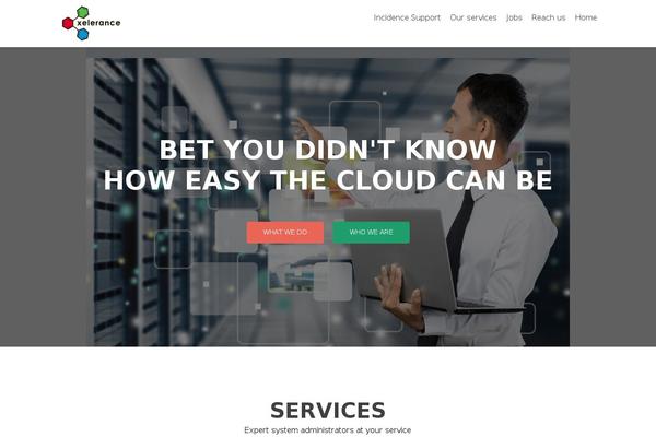 Zerif Lite theme site design template sample