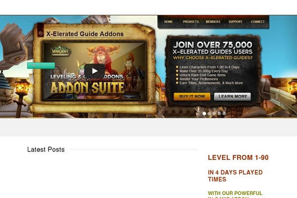 RestImpo theme site design template sample