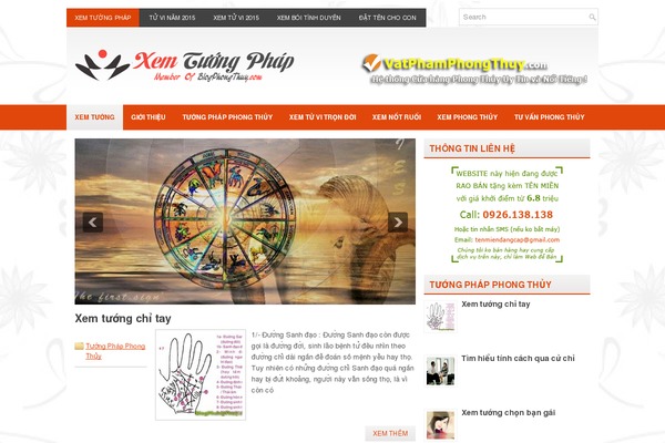 xemtuongphap.com site used Maxim
