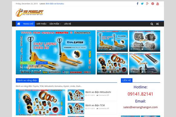 ColorMag theme site design template sample