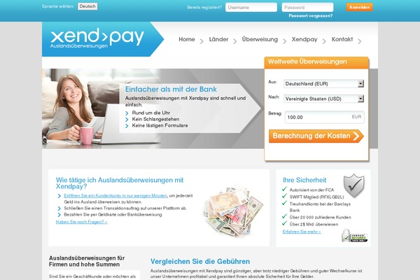 xendpay theme websites examples