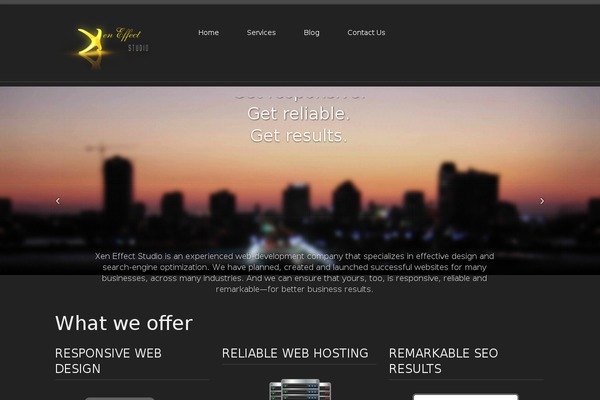 Easy-flow theme site design template sample