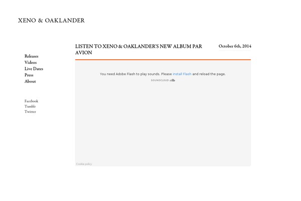 Site using Audio-link-player plugin