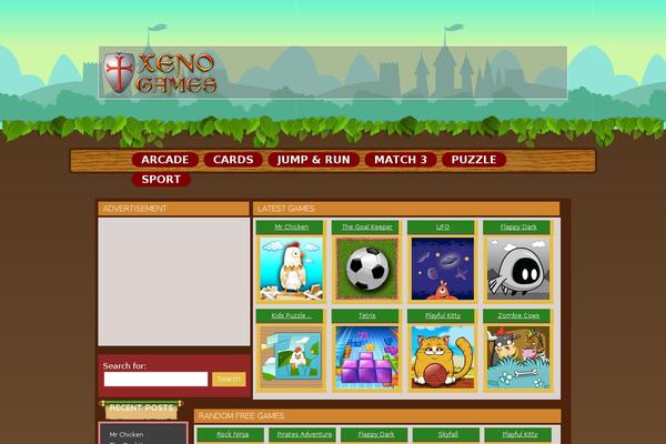 Site using Myscorespresenter plugin