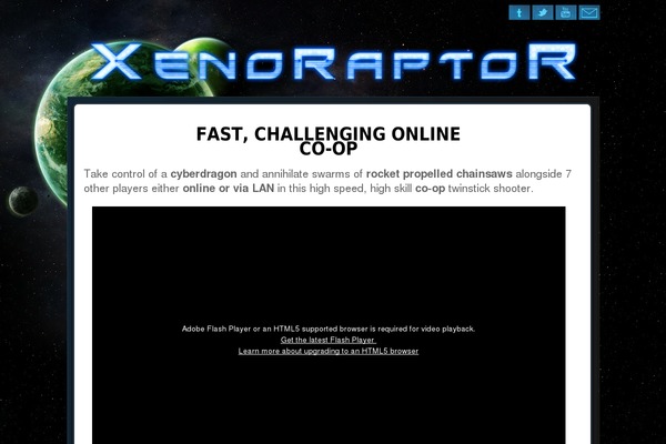 Orizon theme site design template sample
