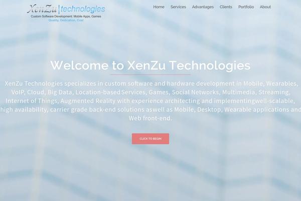 Sydney theme site design template sample