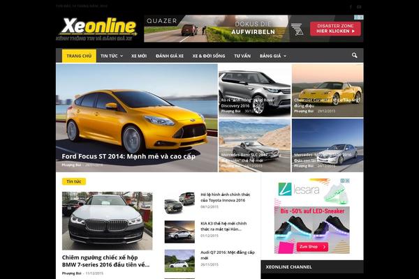 NewsMag theme site design template sample