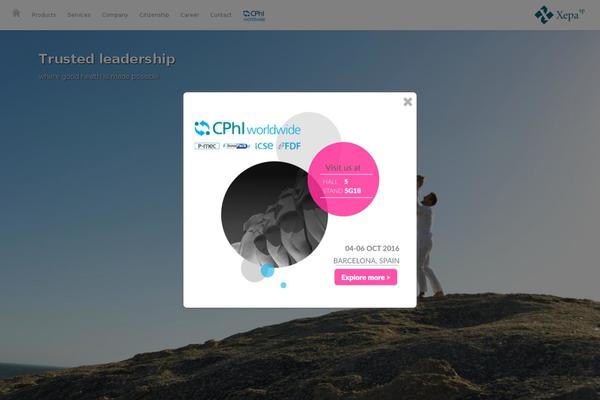 Site using Popups - WordPress Popup plugin