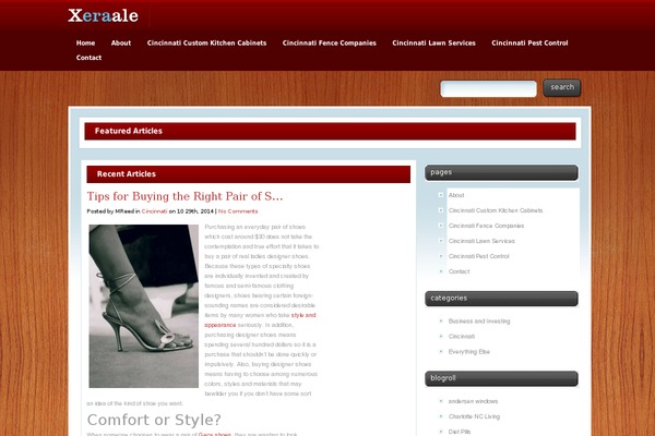 Wooden theme site design template sample