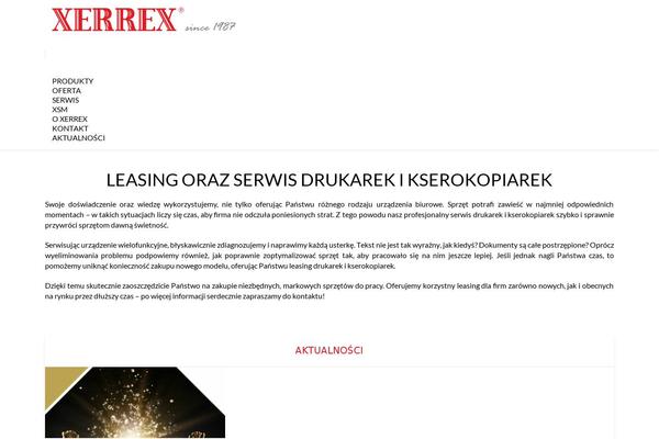 xerrex.pl site used Xerrex