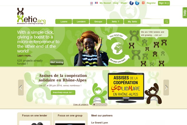 xetic.org site used Nextzine