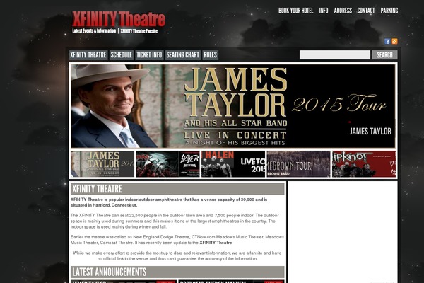 Site using Booking.com Official Search Box plugin