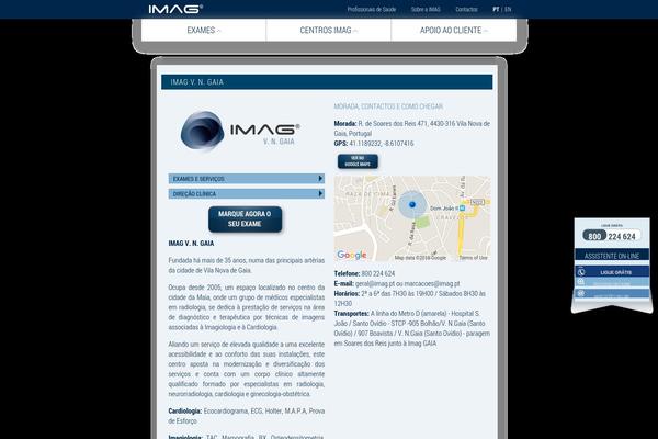 Care theme site design template sample