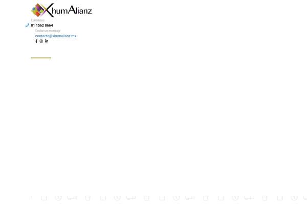 Zafiro theme site design template sample