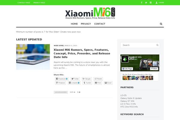 Site using Mahacodes plugin