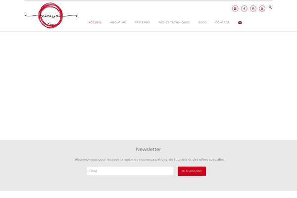 Oshine Child theme site design template sample