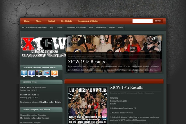 Site using Events-calendar-premium plugin