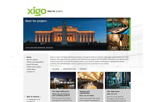 V3 theme site design template sample