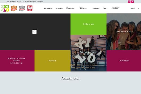 Starflix theme site design template sample