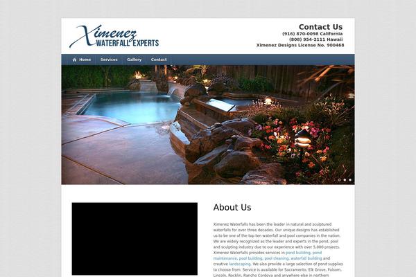 ximenezwaterfalls.com site used Classy