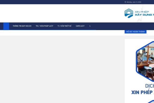MagazineNP theme site design template sample
