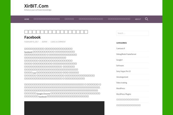 First theme site design template sample