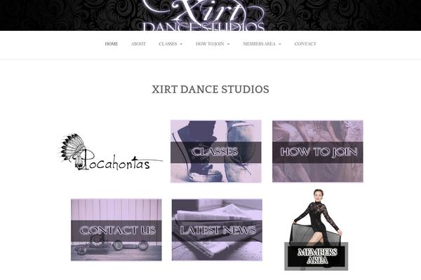 Gateway theme site design template sample