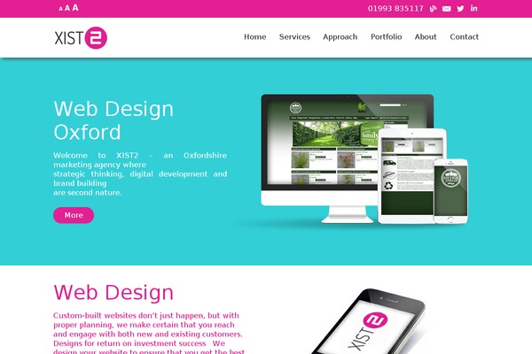 Site using font-resizer plugin