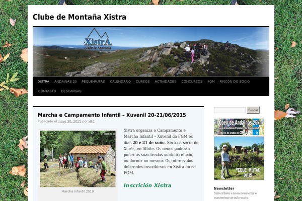 Site using Alpine PhotoTile for Google Plus and Picasa plugin