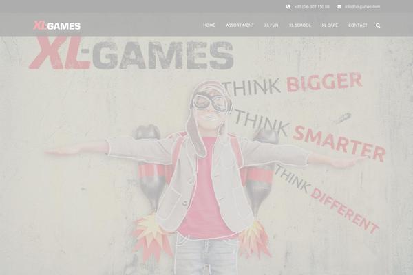 Construct theme site design template sample