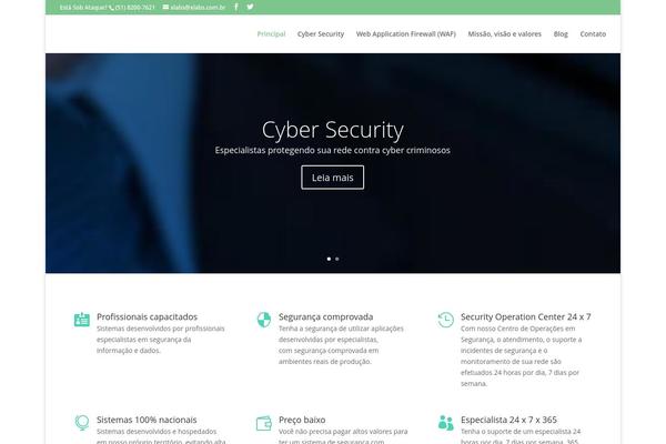 Spacious theme site design template sample