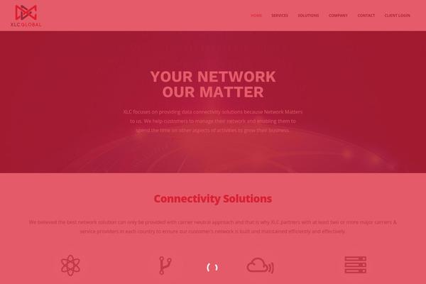 Incubator theme site design template sample