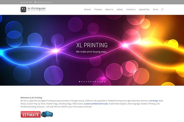 Site using Elegantbuilder plugin