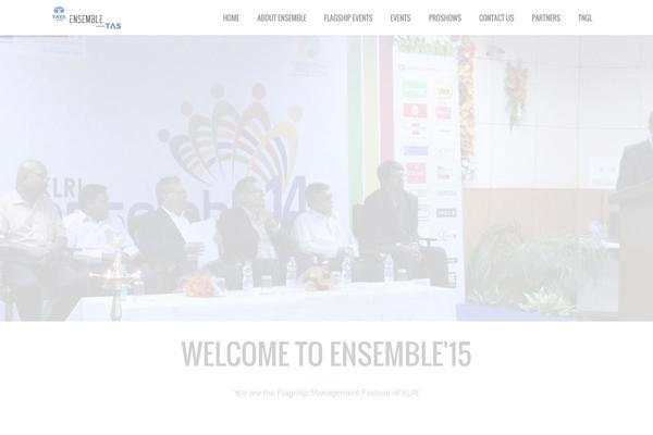 North theme site design template sample