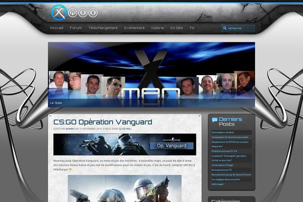 Catalyst theme site design template sample