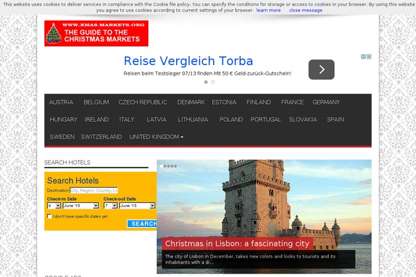 Jarida theme site design template sample
