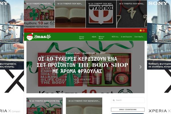 Site using X-shortcodes plugin