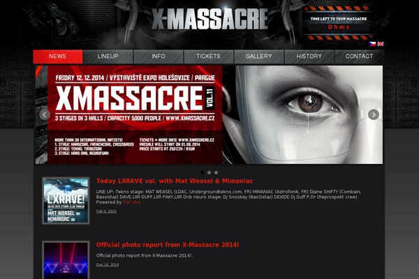 Site using BxSlider WP plugin