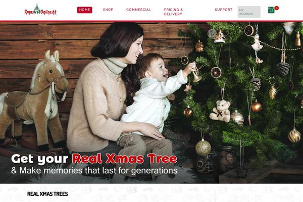 Site using Storefront-designer plugin