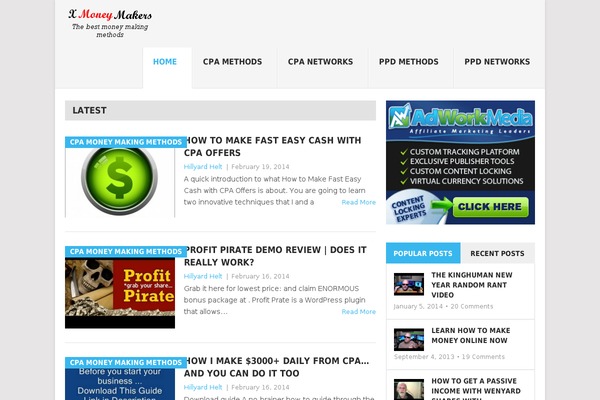 Point theme site design template sample