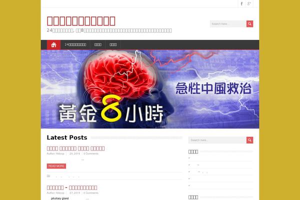 MineZine theme site design template sample