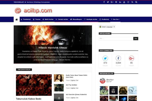 Site using Jnews-review plugin