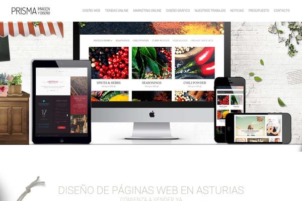 Bridge theme site design template sample