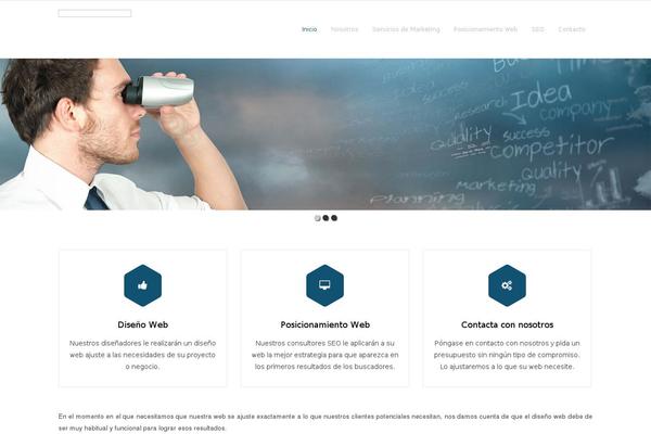 Experon theme site design template sample