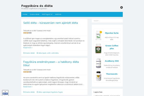 The Box theme site design template sample