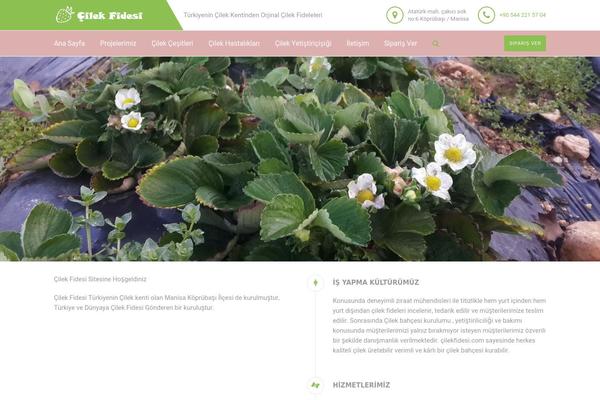 Greenskeeper theme site design template sample